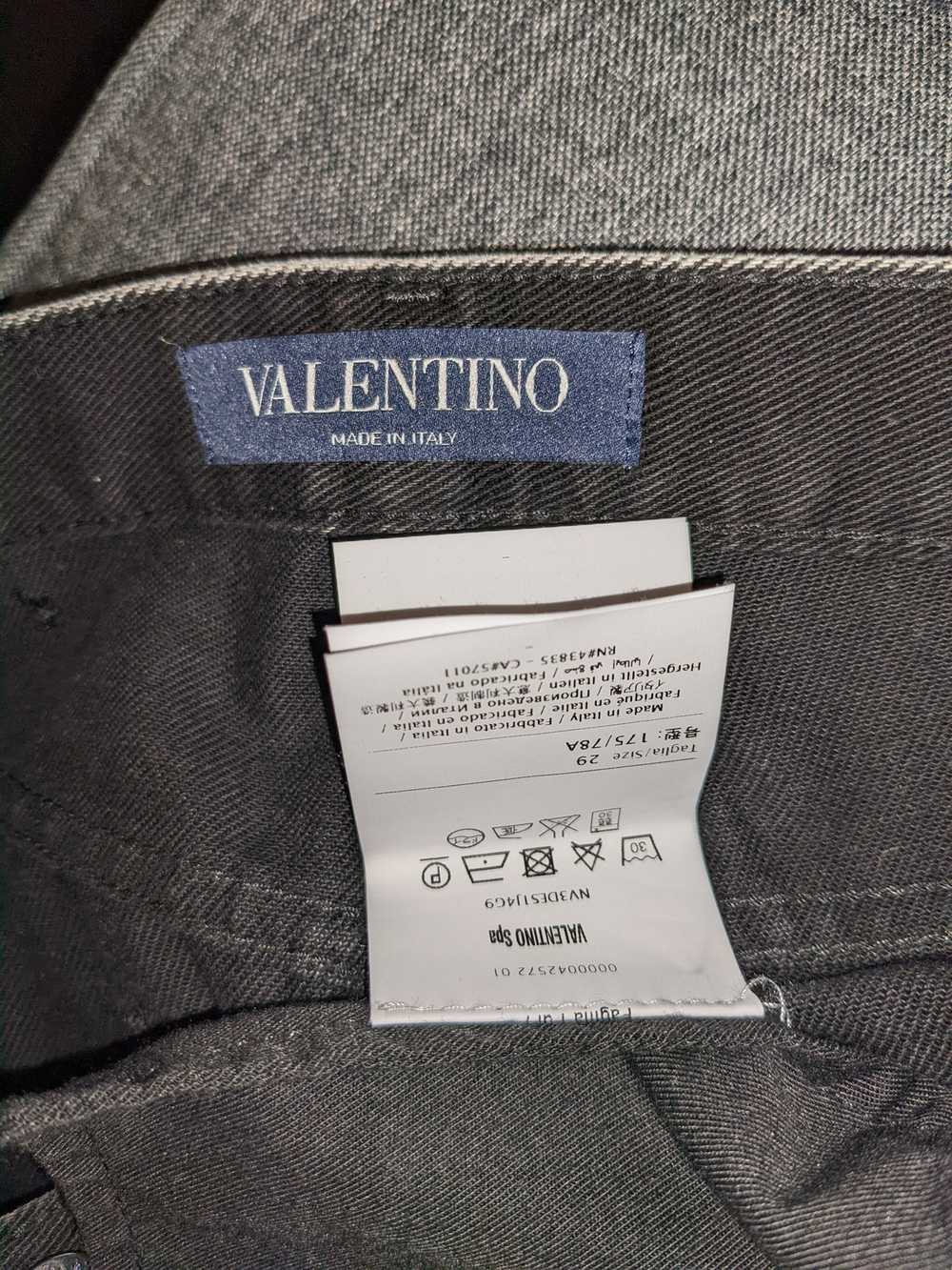 Valentino VALENTINO Black Stonewashed Skinny Jean… - image 12