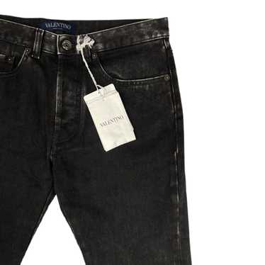 Valentino VALENTINO Black Stonewashed Skinny Jean… - image 1