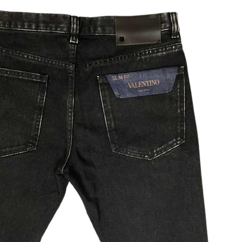 Valentino VALENTINO Black Stonewashed Skinny Jean… - image 4