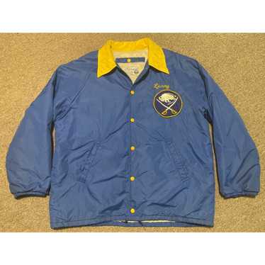 Vintage Buffalo Sabres Coat Jacket. NHL Official Size Large. Clean “Slug  Logo”