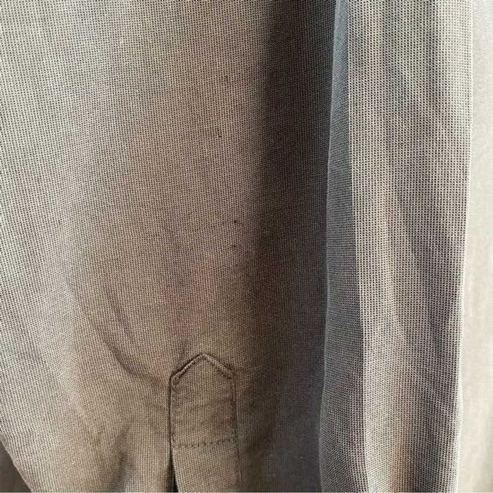 Haggar Haggar Mens Button Up Long Sleeve Shirt Gr… - image 10