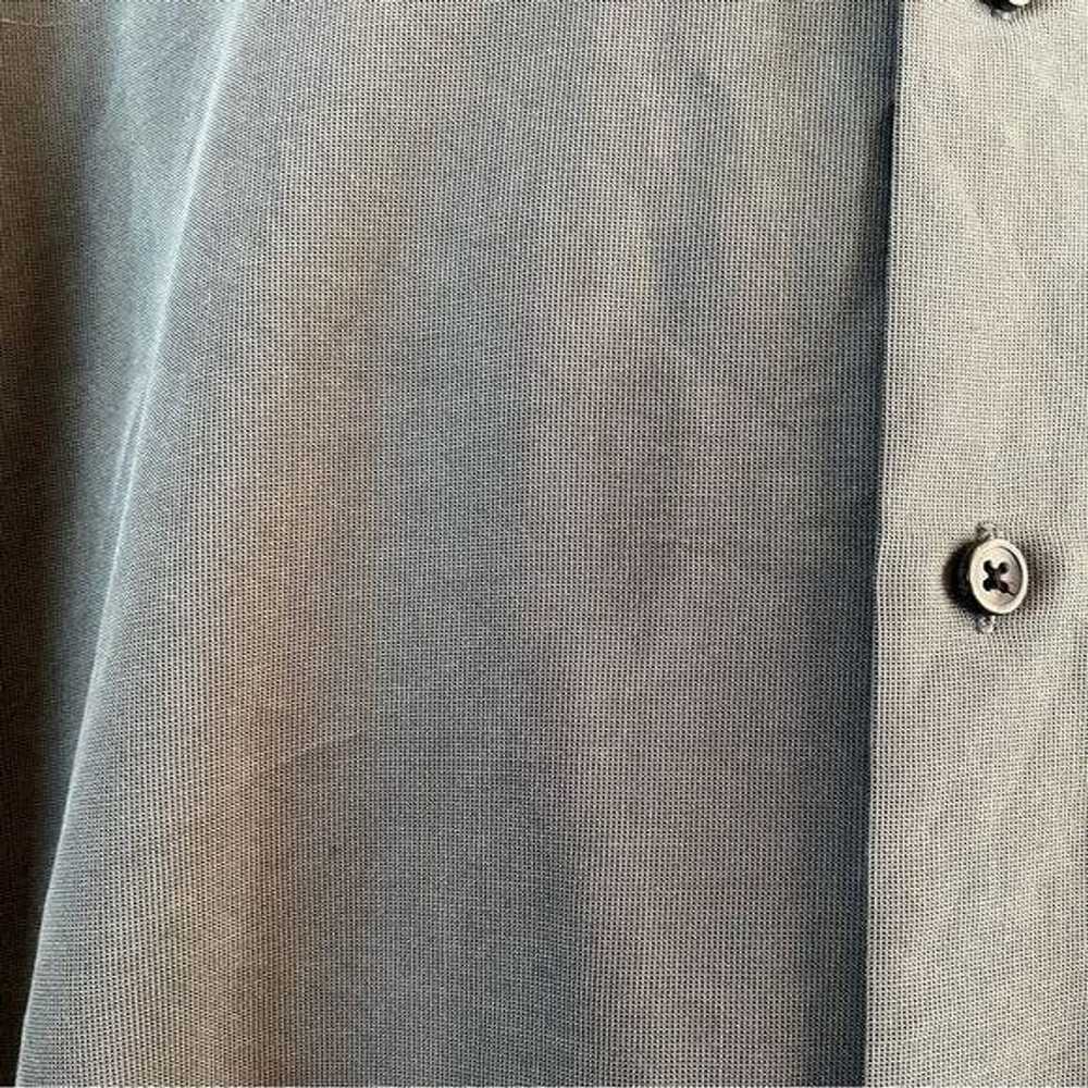 Haggar Haggar Mens Button Up Long Sleeve Shirt Gr… - image 11
