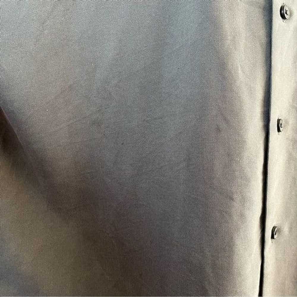 Haggar Haggar Mens Button Up Long Sleeve Shirt Gr… - image 12