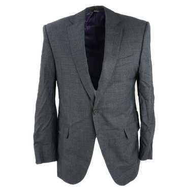 Jack Victor Men's Myles Blue Corduroy Cotton, Cashmere Stretch Suit