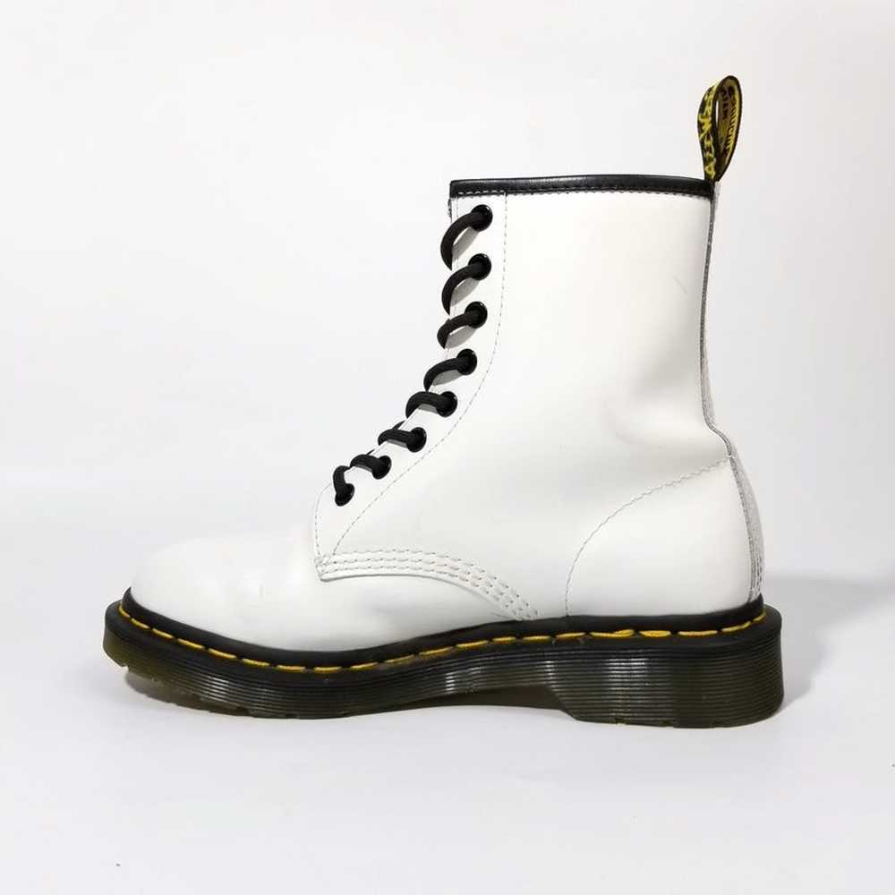 Dr. Martens Dr. Martens 1460 White Smooth Leather… - image 2