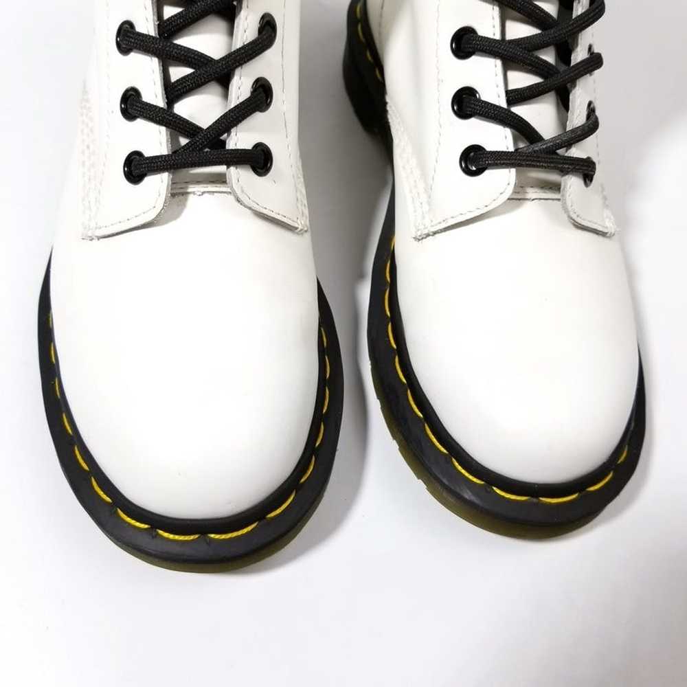 Dr. Martens Dr. Martens 1460 White Smooth Leather… - image 5