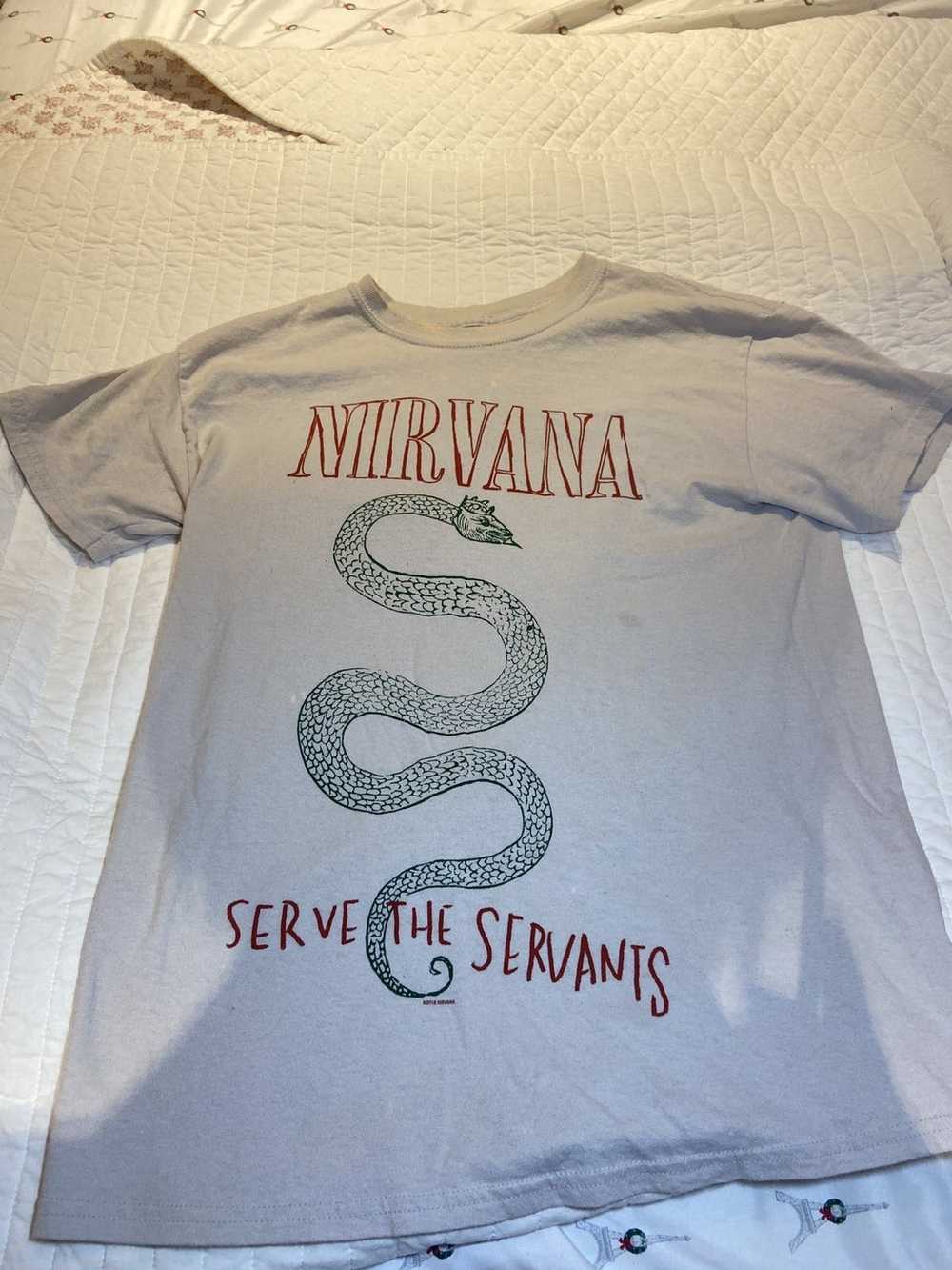 Nirvana nirvana snake t shirt - image 3