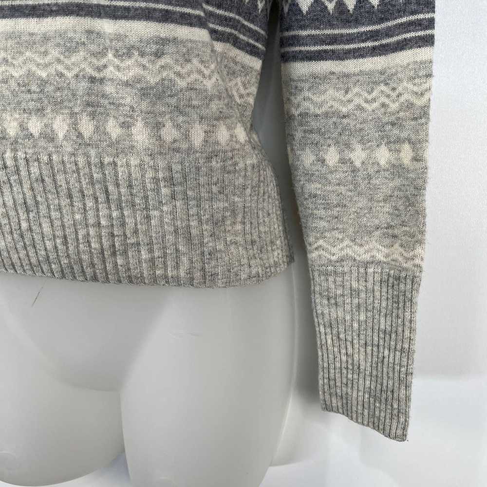 J.Crew J. Crew Cropped Crewneck Sweater Wool Knit… - image 4