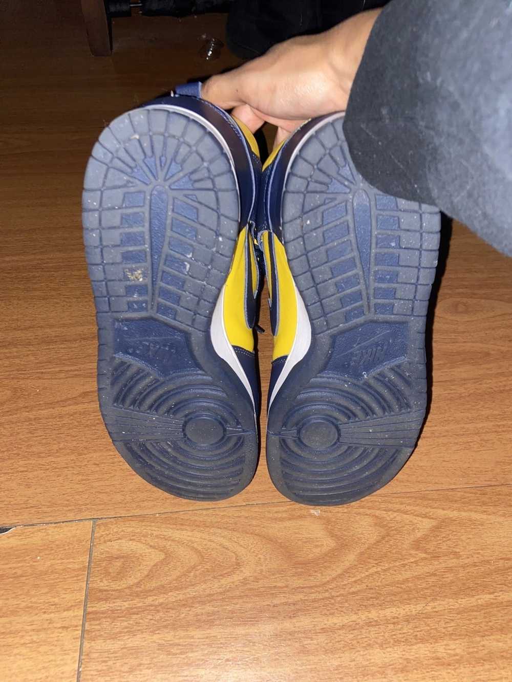 Nike Michigan Dunks Size 10 - image 5