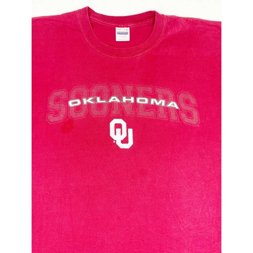 Vintage Vintage Y2K Oklahoma Sooners T-shirt XL C… - image 3