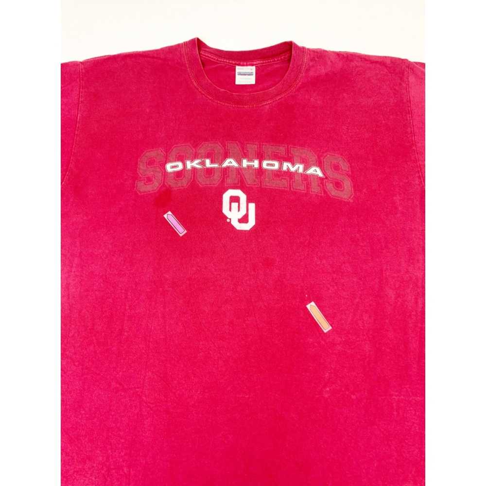 Vintage Vintage Y2K Oklahoma Sooners T-shirt XL C… - image 9