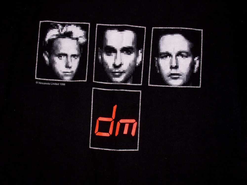 Rock T Shirt × Tultex × Vintage Depeche Mode Conc… - image 3