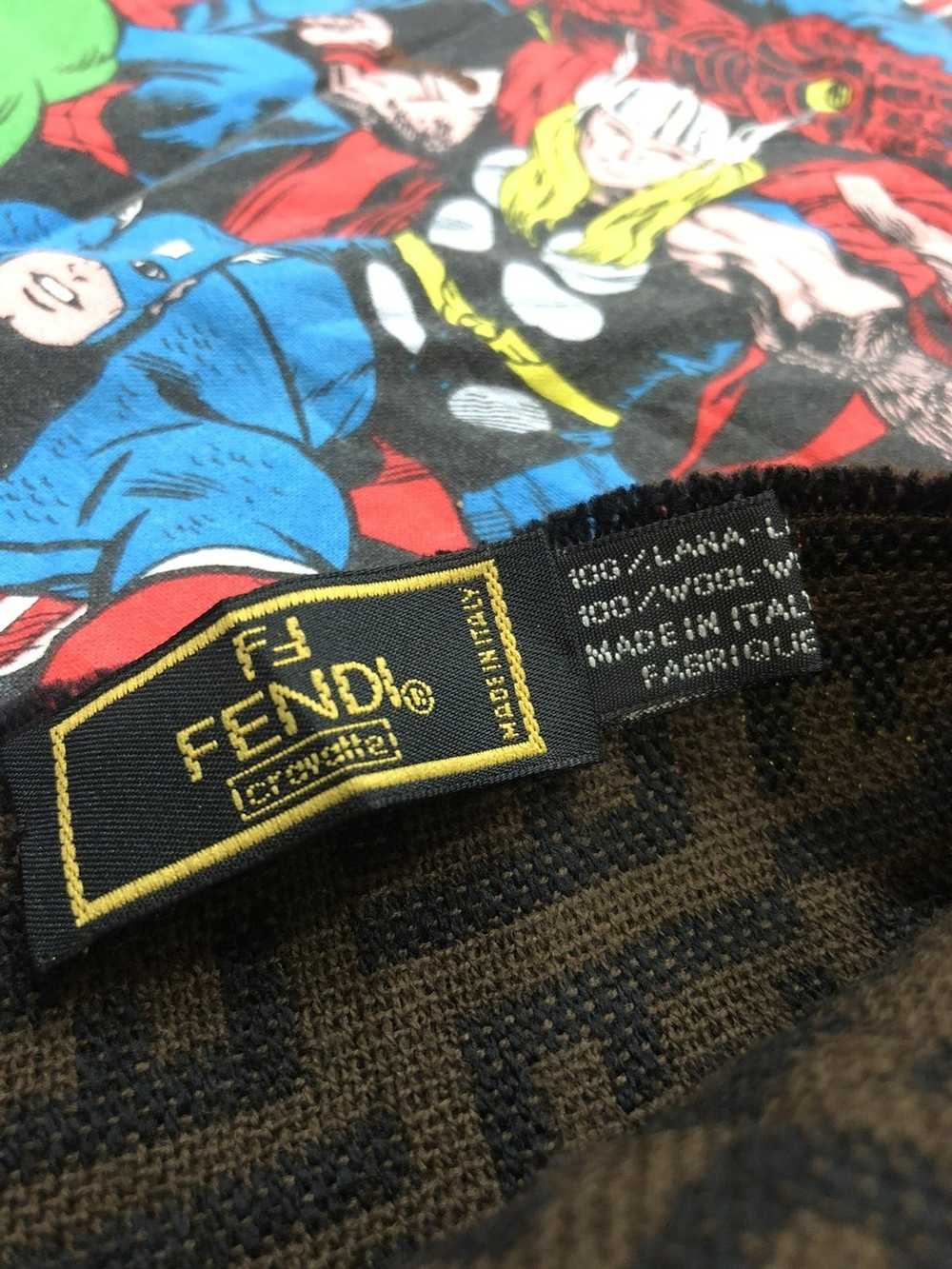 Fendi Fendin Monogram scarf - image 11