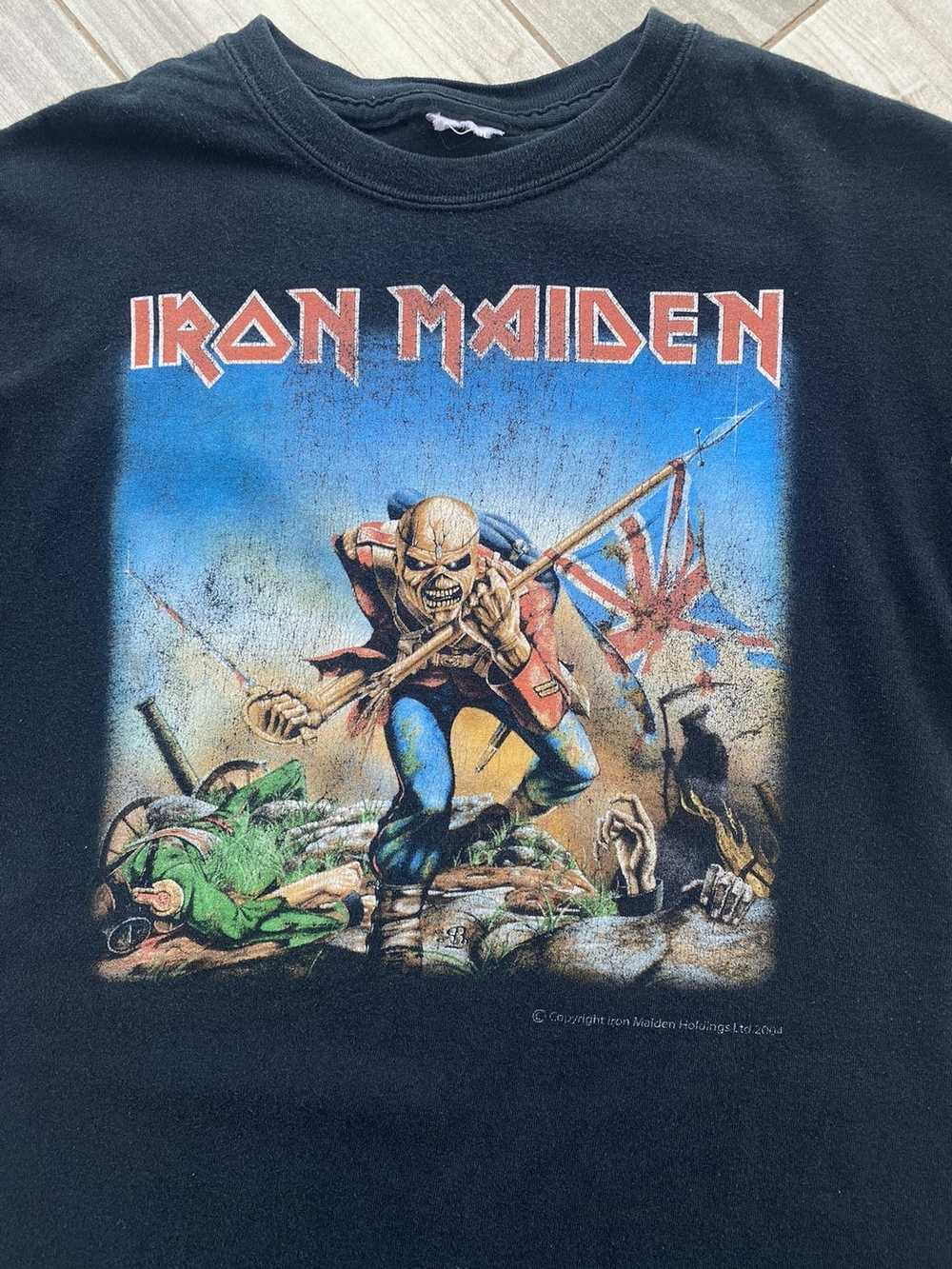 Band Tees × Rock T Shirt × Vintage Vintage Iron M… - image 2