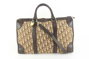 Dior Dior Monogram Trotter Suitcase Trunk with St… - image 1