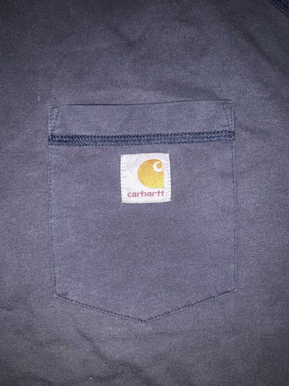 Carhartt × Streetwear × Vintage carhartt pocket t… - image 3