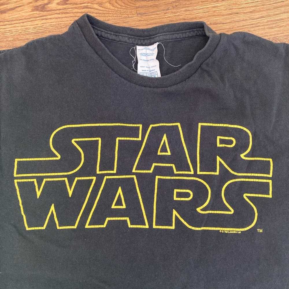 Star Wars Vintage 90s Star Wars logo tee shirt - image 1