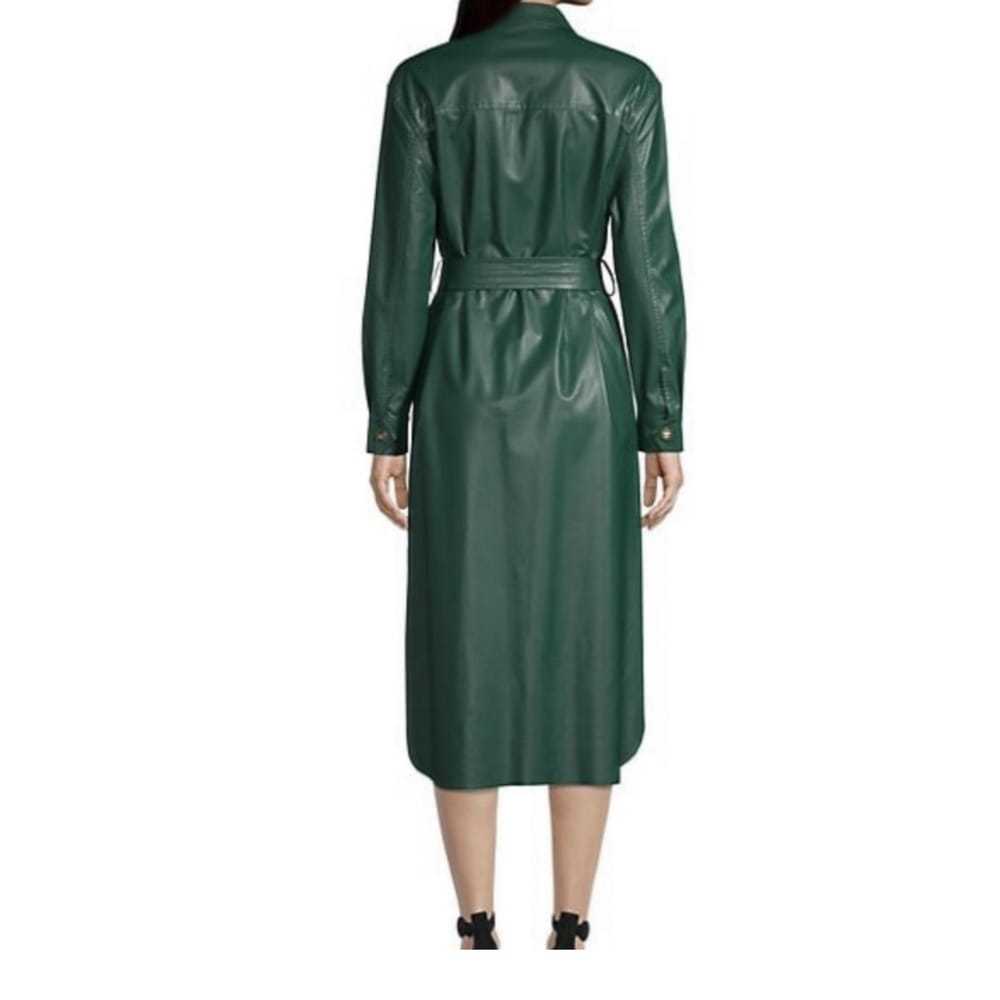 Escada Vegan leather mid-length dress - image 6