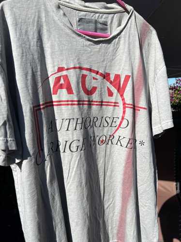 A Cold Wall ACW Authorised Carriage Worker Tee - image 1