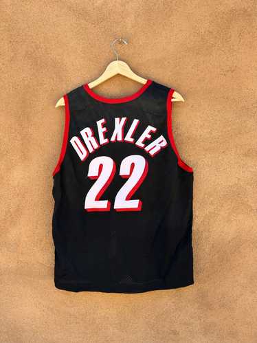 Portland Trail Blazers "Sewn" Clyde Drexler Jersey