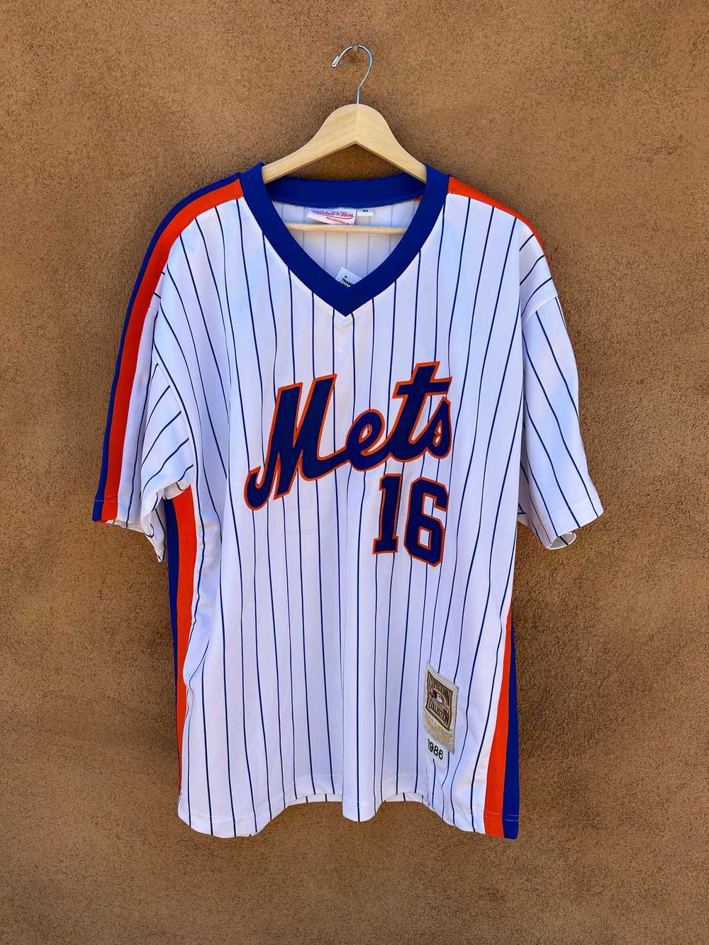 Dwight Gooden Pinstripe N.Y. Mets Baseball Jersey - image 1