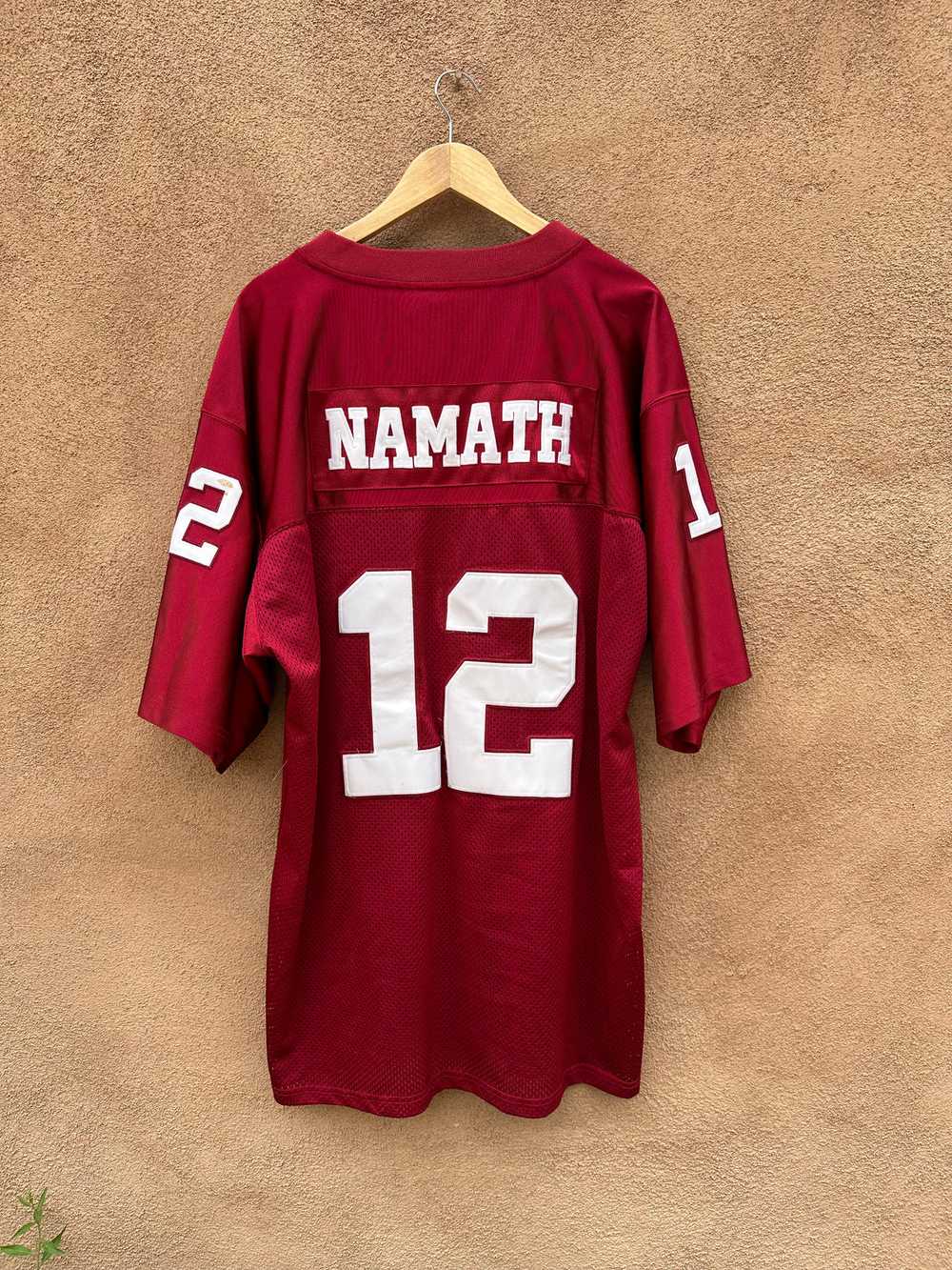 Joe Namath #12 Throwback Bama Jersey - image 1