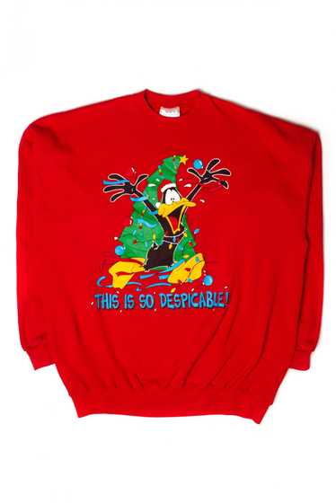 Vintage Daffy Duck Christmas Sweatshirt (1994)