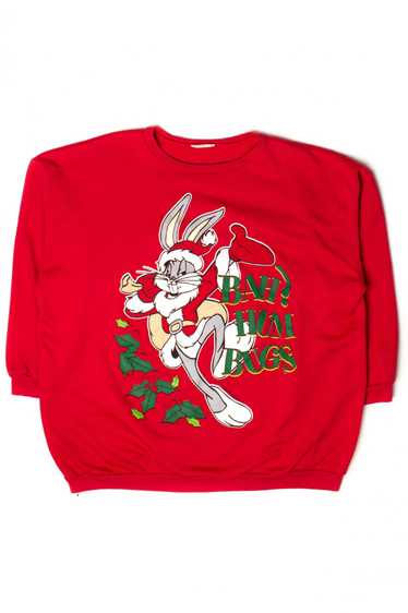 Vintage Bah! Hum Bugs Christmas Sweatshirt (1995)