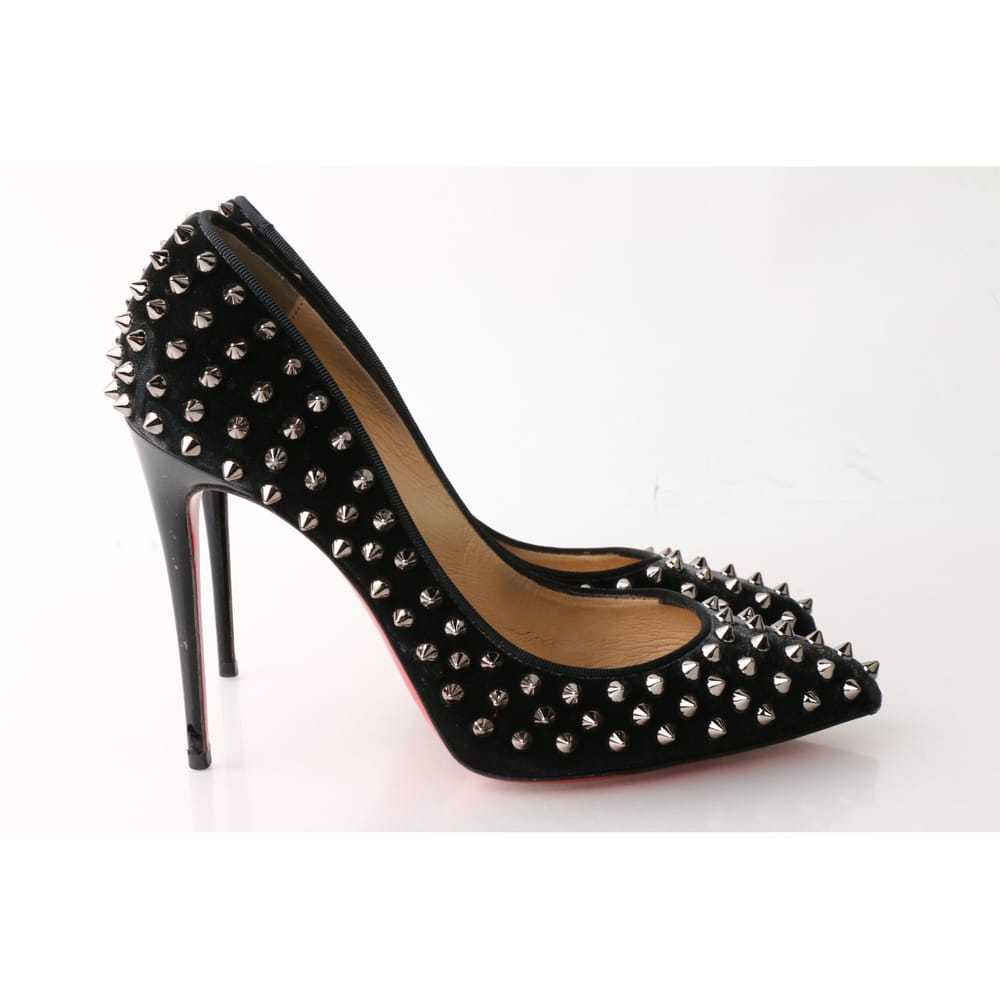 Christian Louboutin Velvet heels - image 8