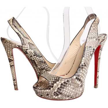 Christian Louboutin Python sandals - image 1