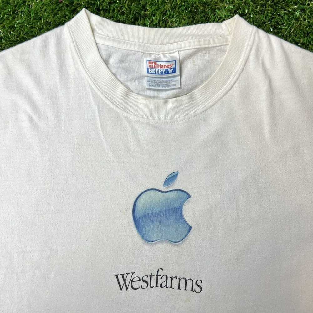 Apple × Vintage Vintage 90s Apple Promo T-shirt - image 4