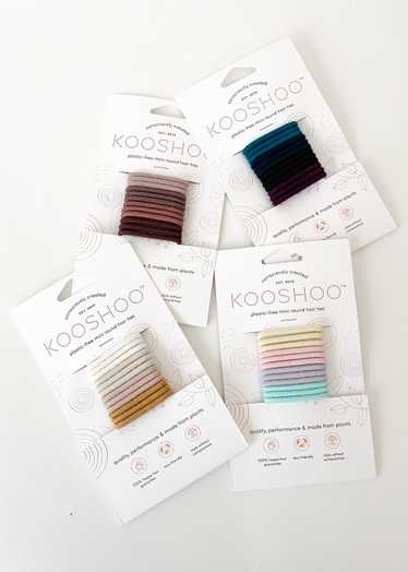 Plastic-Free Biodegradable Hair Ties