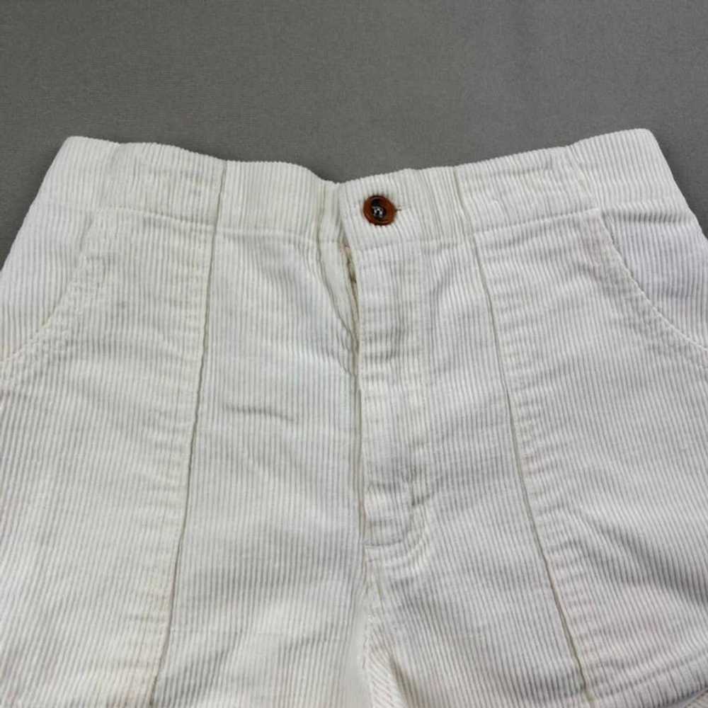 Vintage Vintage Corduroy Shorts Cream Corduroy St… - image 2