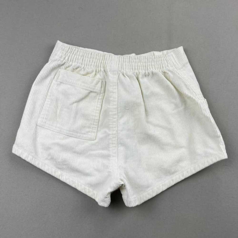 Vintage Vintage Corduroy Shorts Cream Corduroy St… - image 4