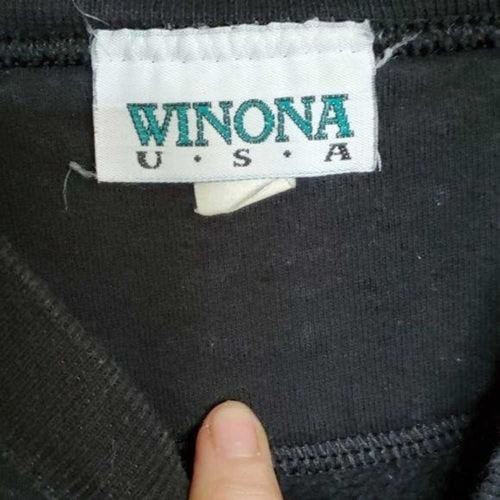 Vintage Winona Vintage Embroider Vivid WI Footbal… - image 3