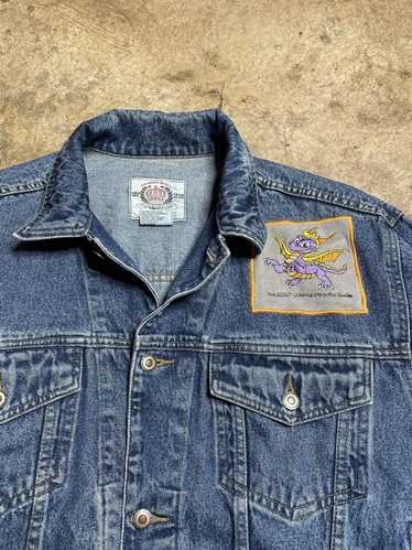 Vintage 2001 Spyro The Dragon Promo Denim Jacket