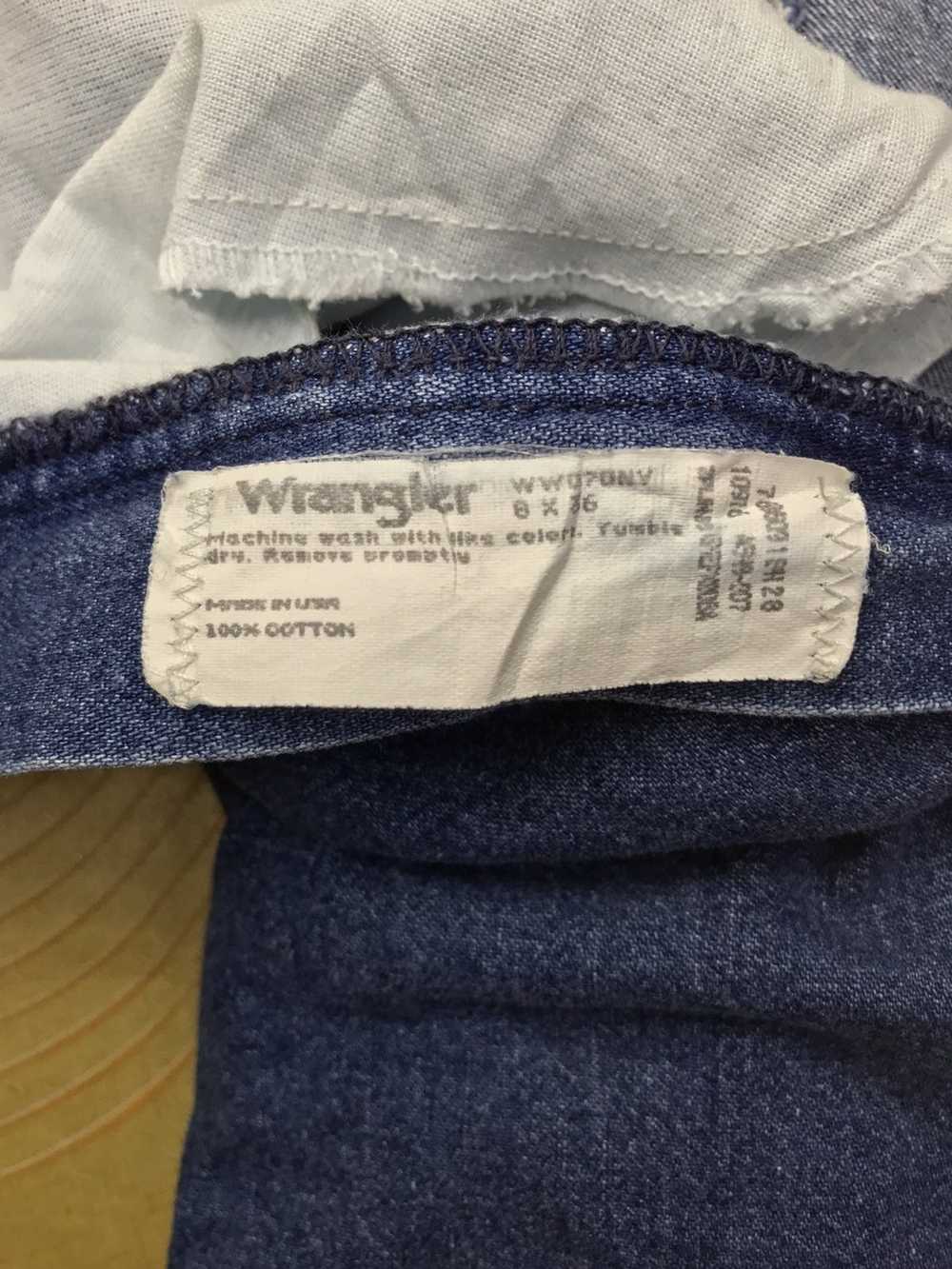 Made In Usa × Very Rare WRANGLER JEANS x VINTAGE … - image 6