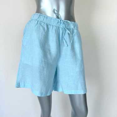 Elie Tahari Tahari linen women shorts size M - image 1