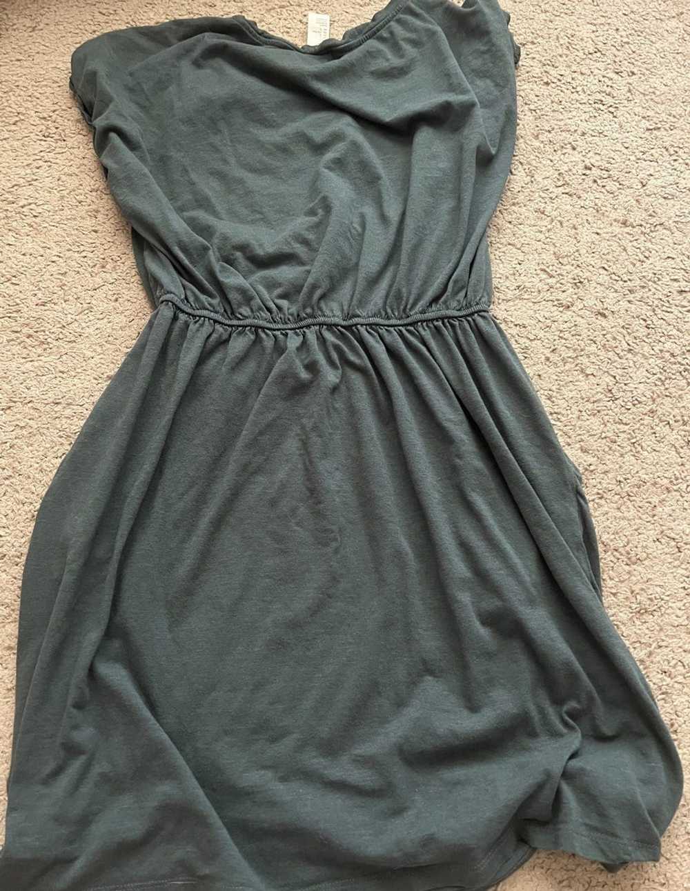 H&M H&M Basics Green Large Dress AA1 - image 3