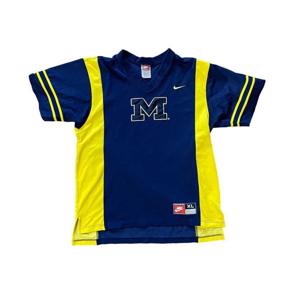 Ncaa × Nike Vintage University of Michigan Nike J… - image 1