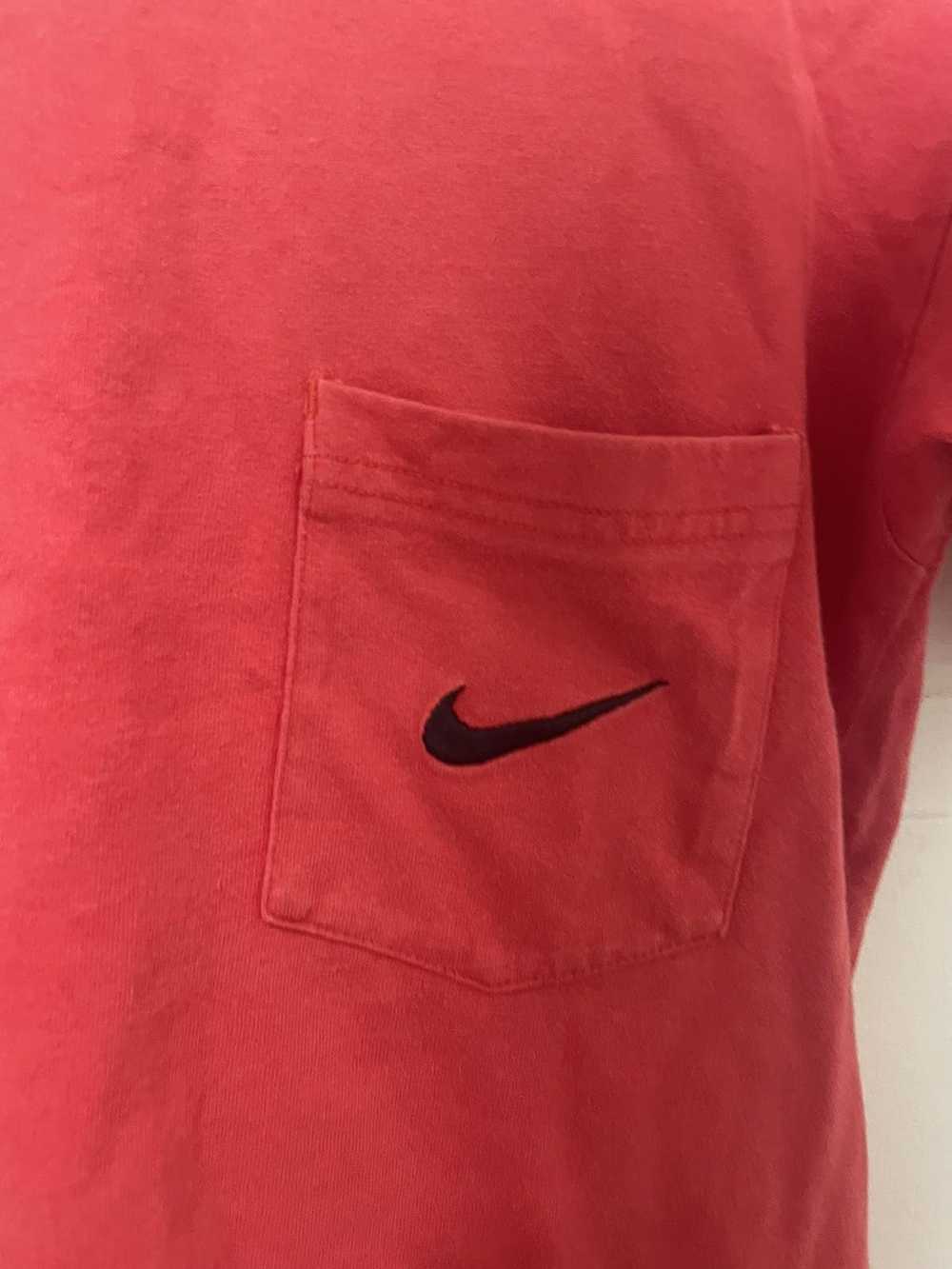 Nike VINTAGE RED NIKE POCKET T-SHIRT - image 2