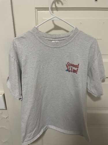 Gildan VINTAGE GREY SLAMMED T SHIRT - image 1