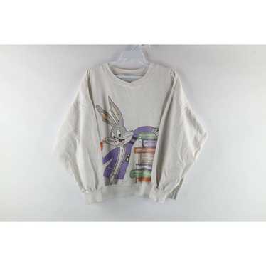 Vintage Vtg 80s Looney Tunes Womens Large Distres… - image 1