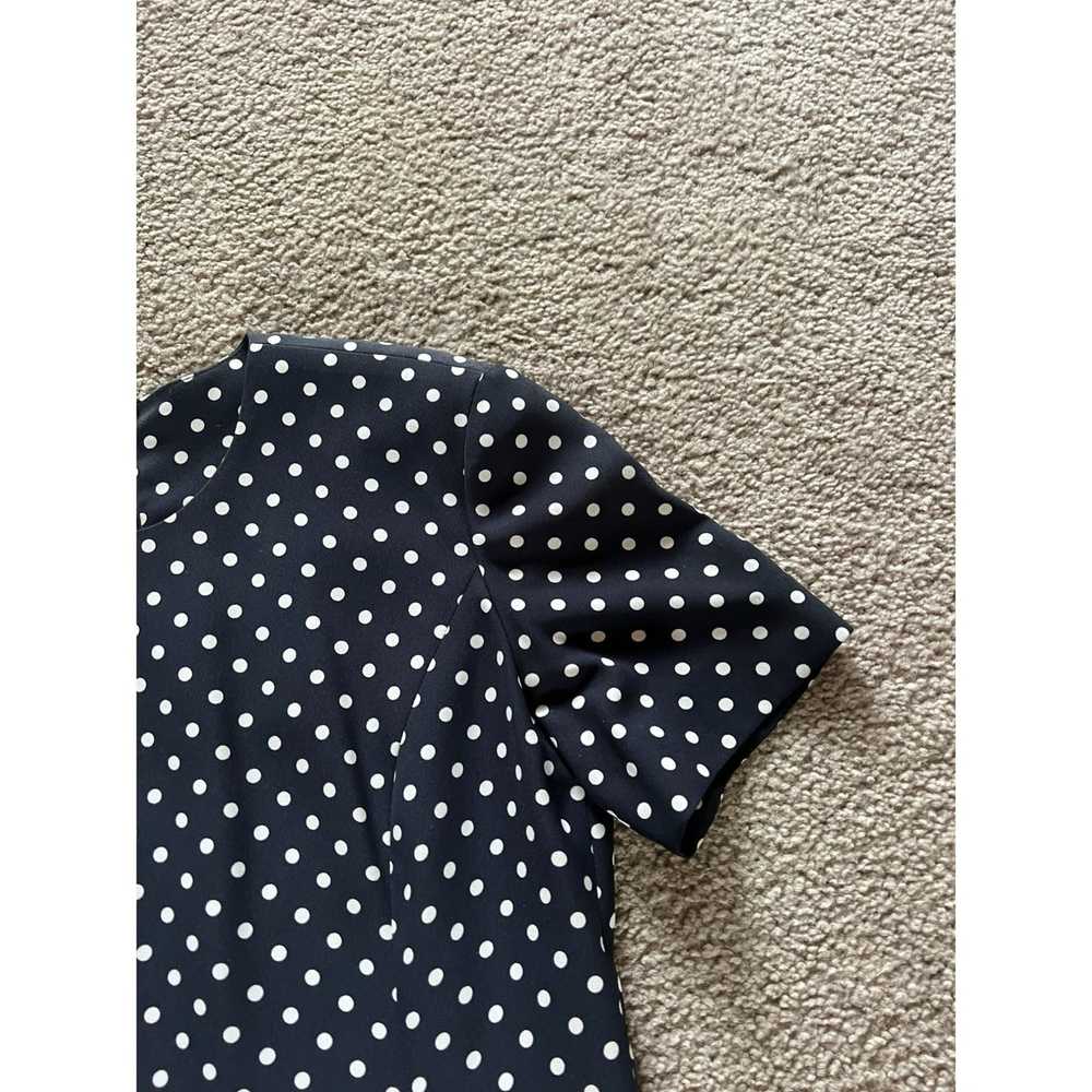 Other Liz Claiborne Navy Blue White Polka Dot Bus… - image 2