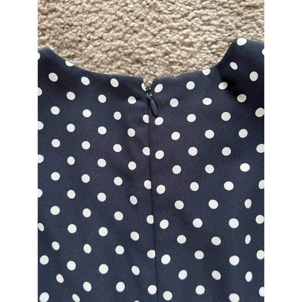 Other Liz Claiborne Navy Blue White Polka Dot Bus… - image 7