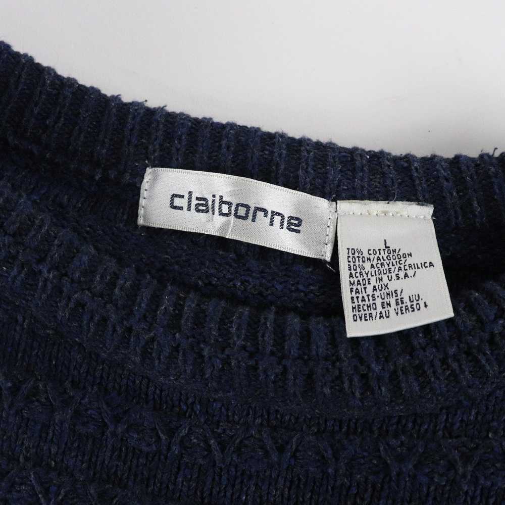 Vintage Vintage Claiborne 3D Texture Knit Sweater… - image 4