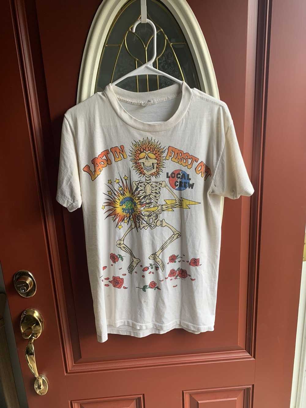 Vintage Vintage 1992 Grateful Dead Local Crew T S… - image 1