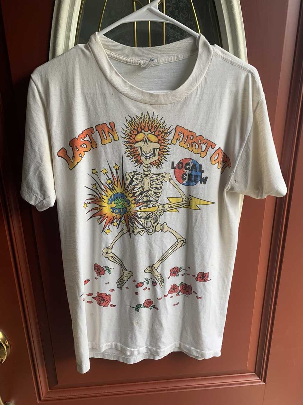 Vintage Vintage 1992 Grateful Dead Local Crew T S… - image 2