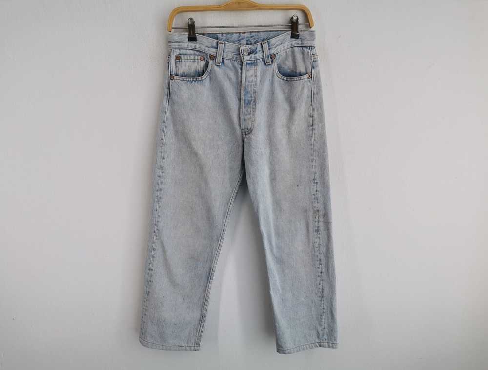 Levi's Vintage Levis 501 Distressed Jeans Made In… - image 2