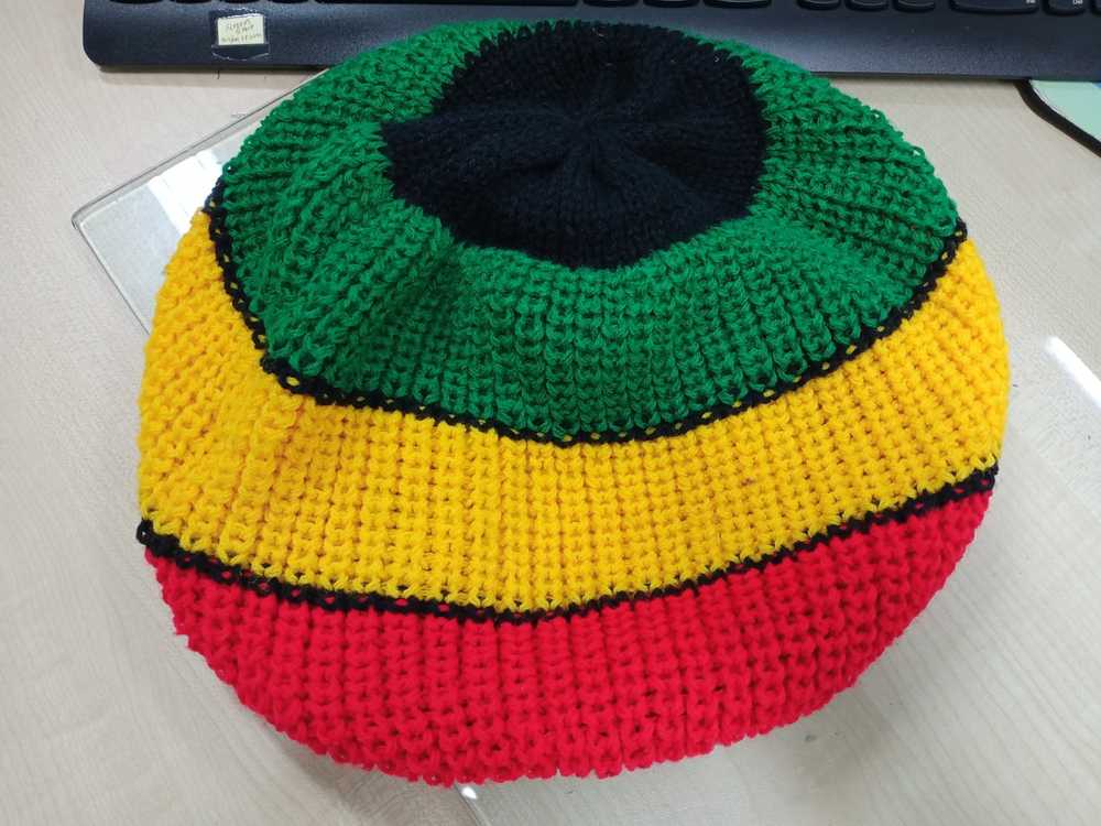 Bob Marley × Vintage Rasta Reggae jah cap - image 1
